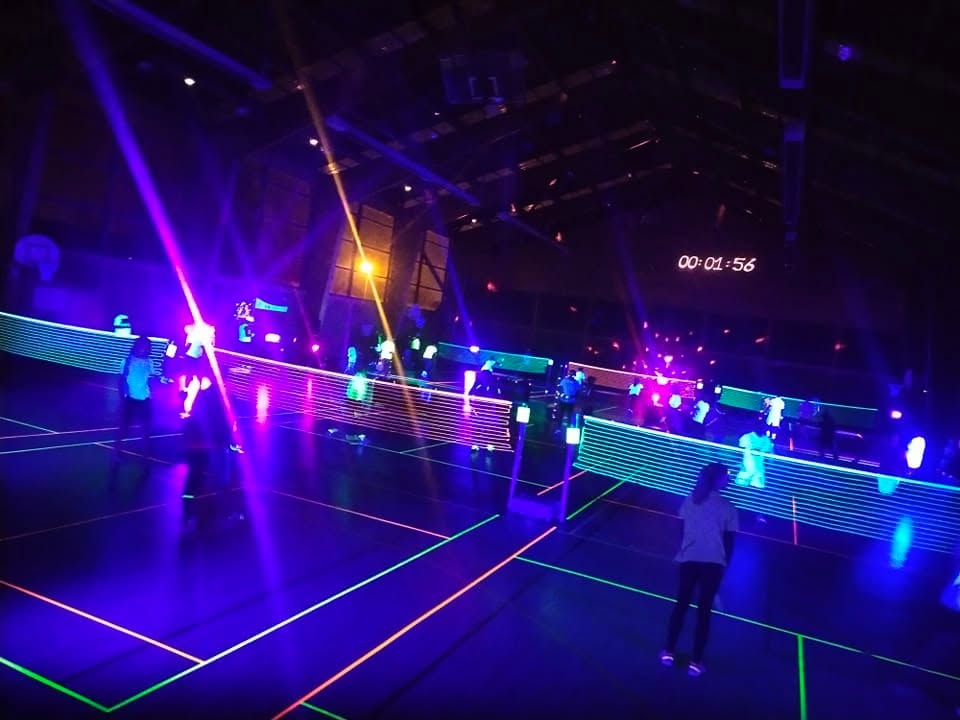 Soirée blackminton
